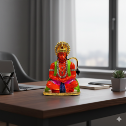 ST/924/M PR SMALL SITTING HANUMAN 